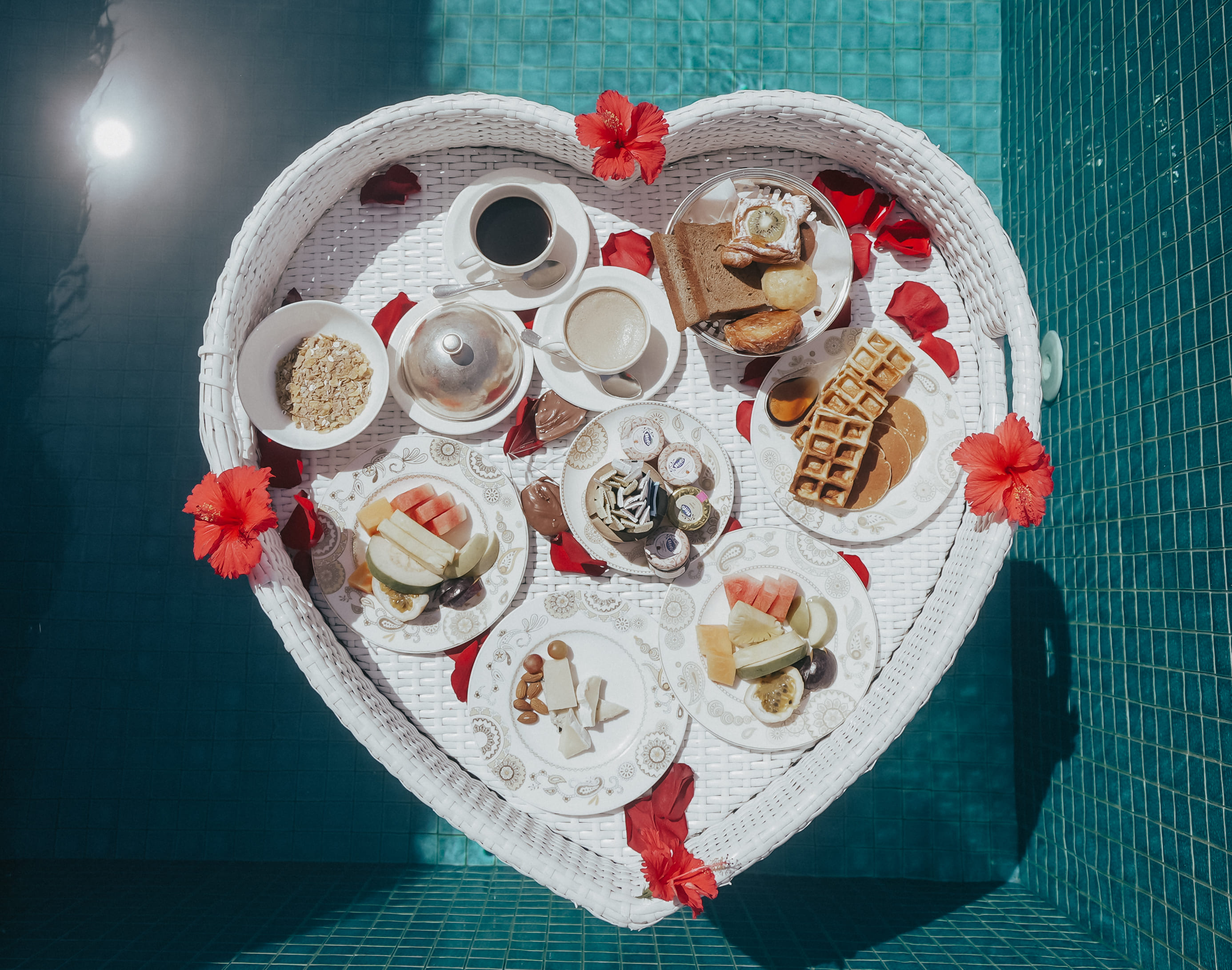 Malediven Frühstück